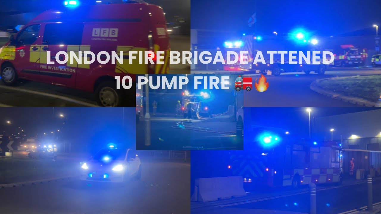 *10 pump fire!* Unmarked Tesla Responding 🚒🔥 