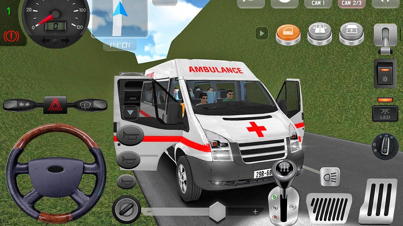 New Minibus Simulator Vietnam - Ambulance Van Driving Game 2026 - Android Gameplay