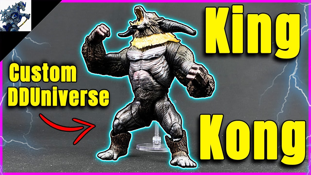 Выставка пользовательских фигурок SH Monsterarts Kong &mdash; DDUniverse King Kong