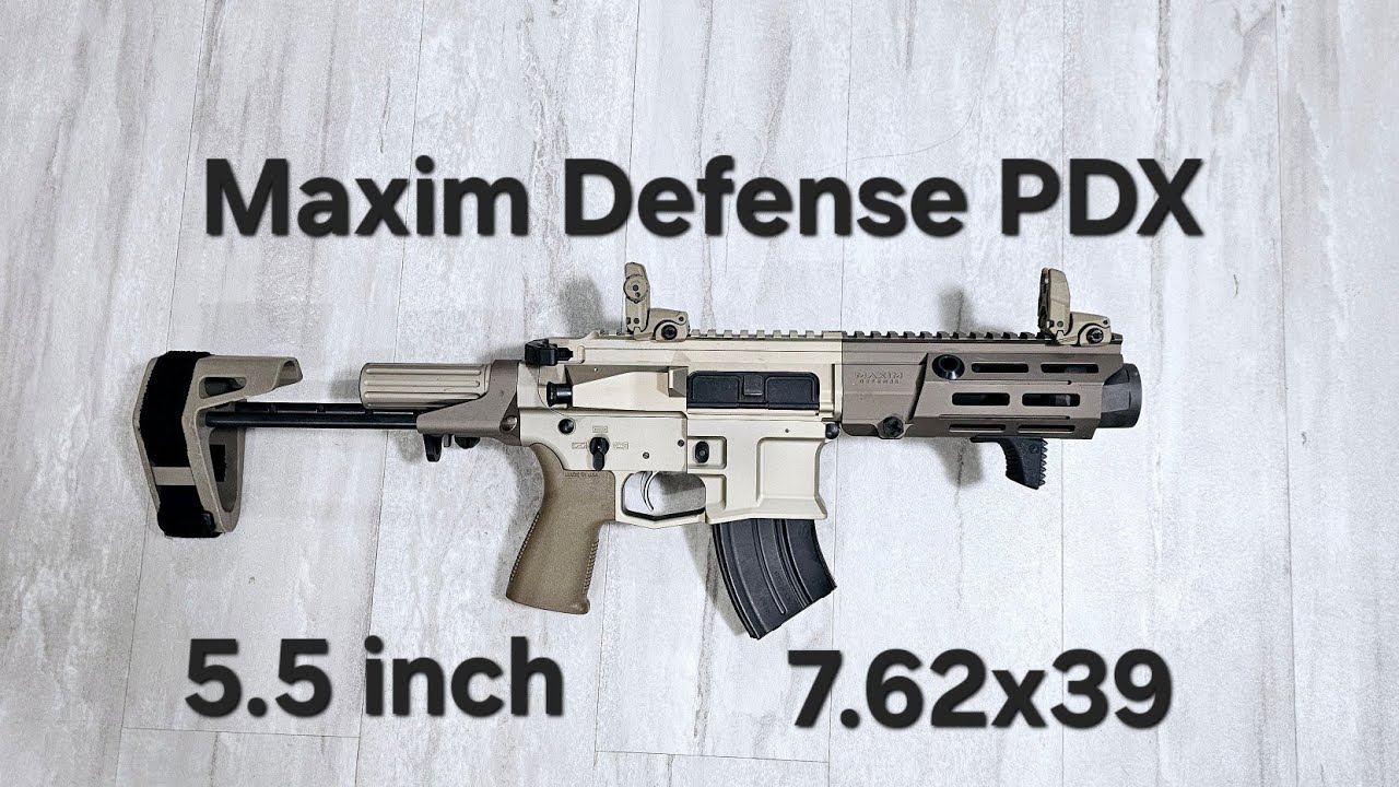 Лучше, чем АК-47!!! Maxim Defense PDX в калибре 7,62x39