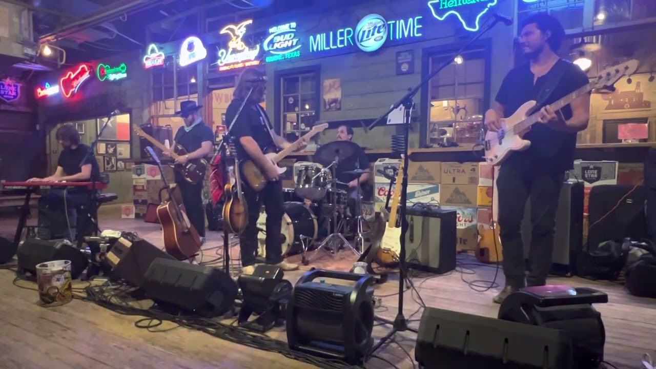 Matt Kirk and The G&uuml;eyfarers &ldquo;Sleepy Little Summertime Town&rdquo;. Original. Gruene Hall.