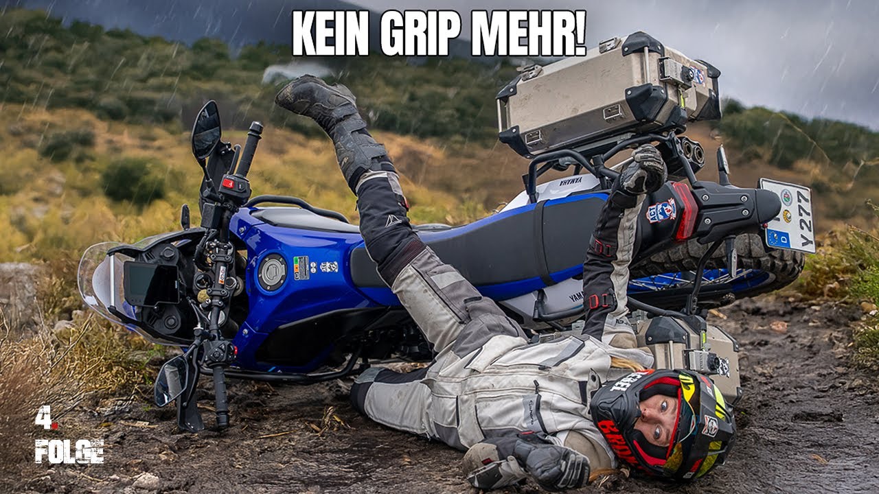 Mit der Tenere 4000 km nach Kappadokien | Regen, Offroad & Stürze