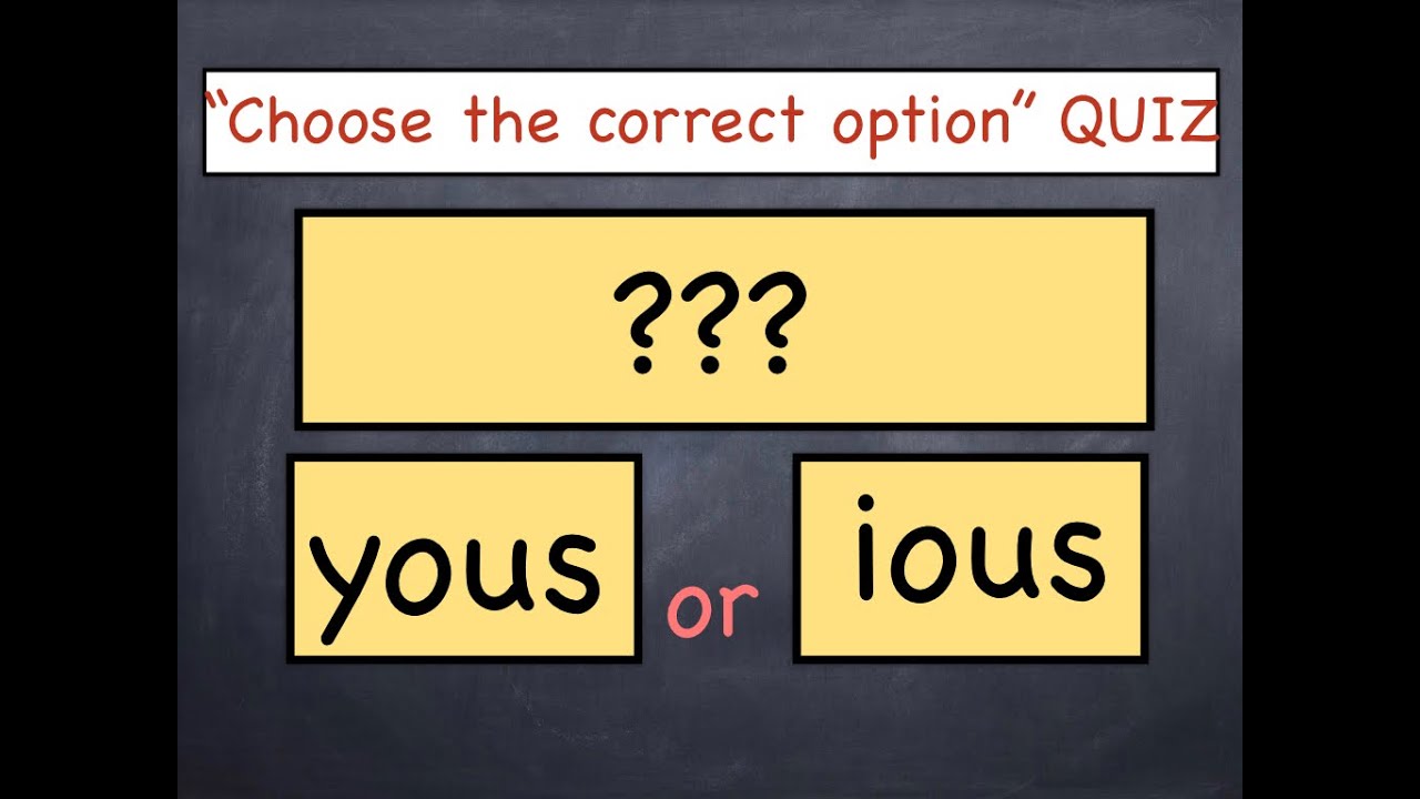 Transform Nouns with This Tricky Suffix -ous - Quiz
