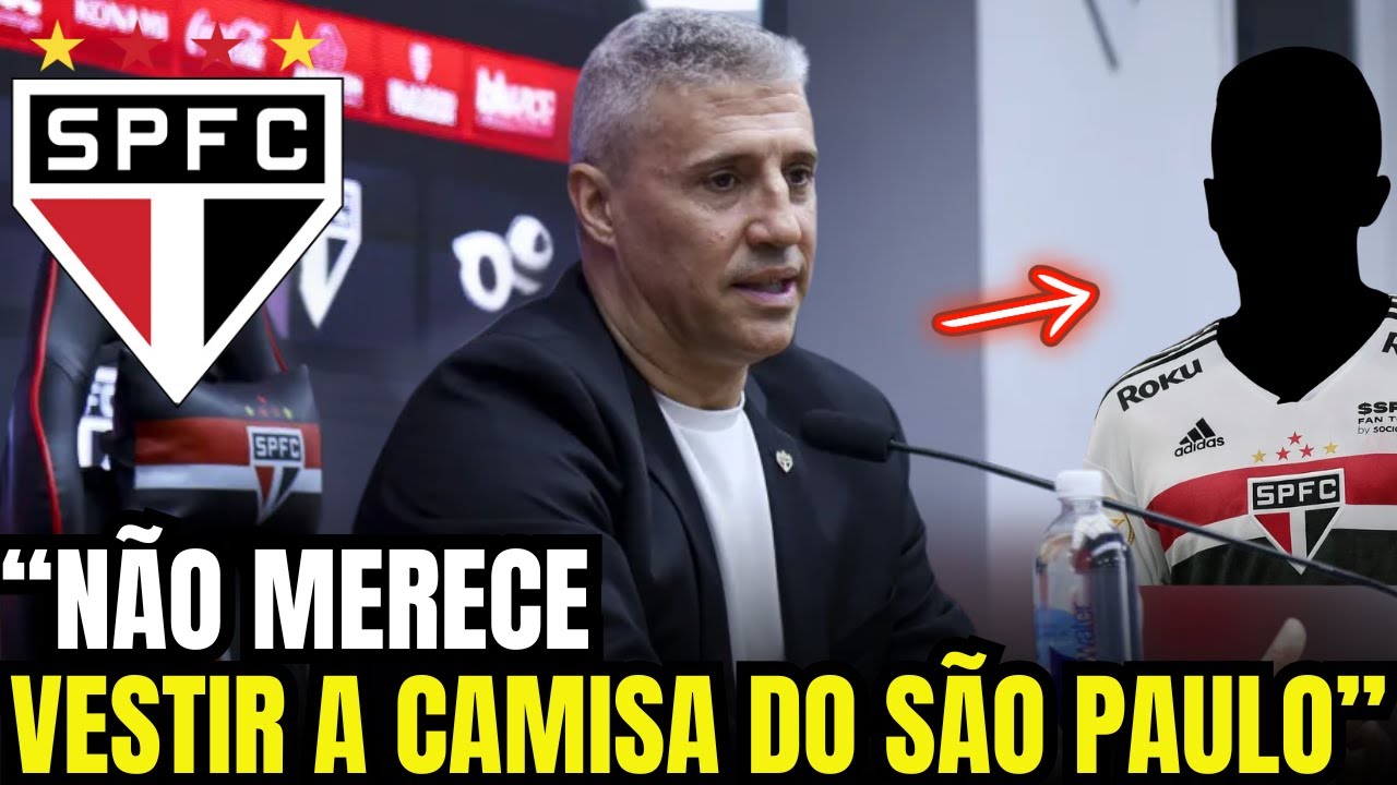CRESPO AFASTA CRAQUE APÓS POLÊMICA: BASTIDORES PEGAM FOGO, ENTENDA AGORA! HOJE NOTICIAS DO SAO PAULO