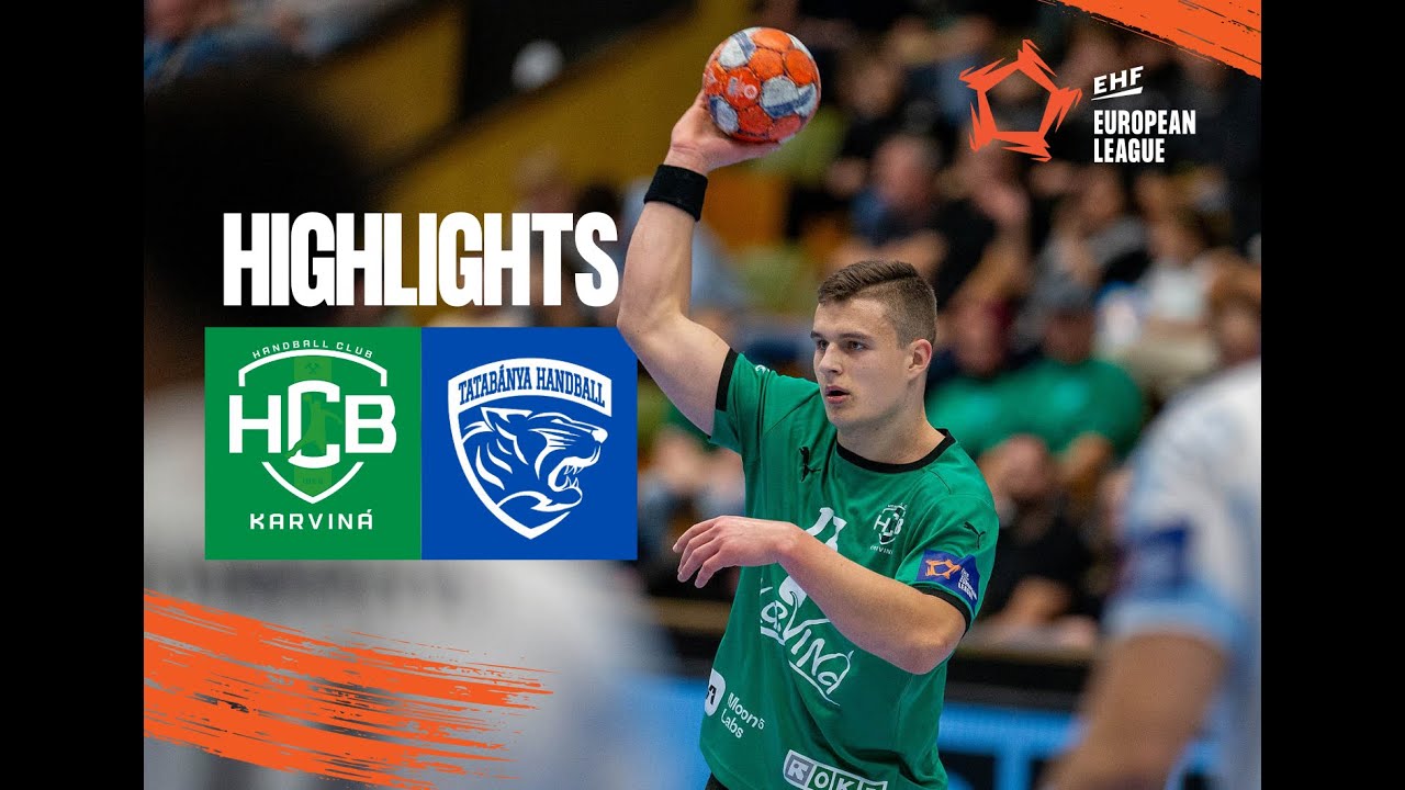 HIGHLIGHTS: 🇨🇿HCB Karviná - 🇭🇺 MOL Tatabánya KC (