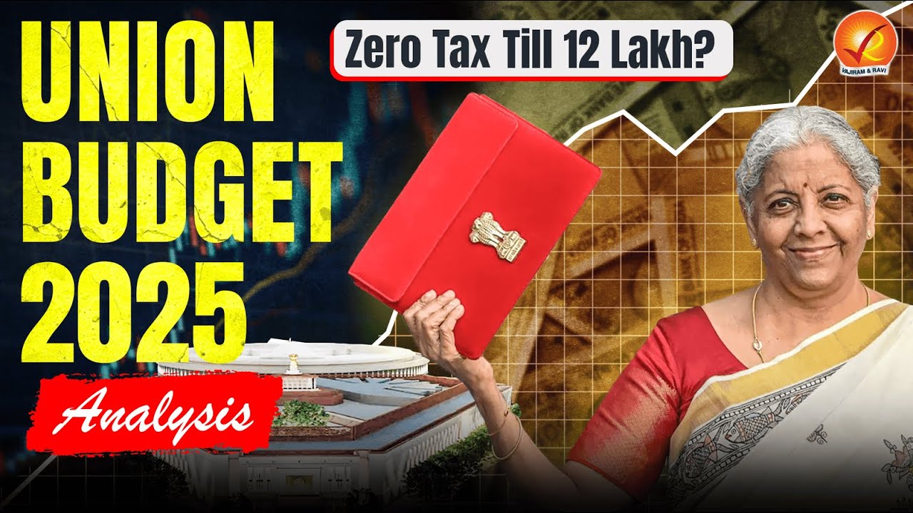 Comprehensive Analysis of Union Budget 2025 for UPSC | Must Know Initiatives, Schemes, Statistics 🔥
