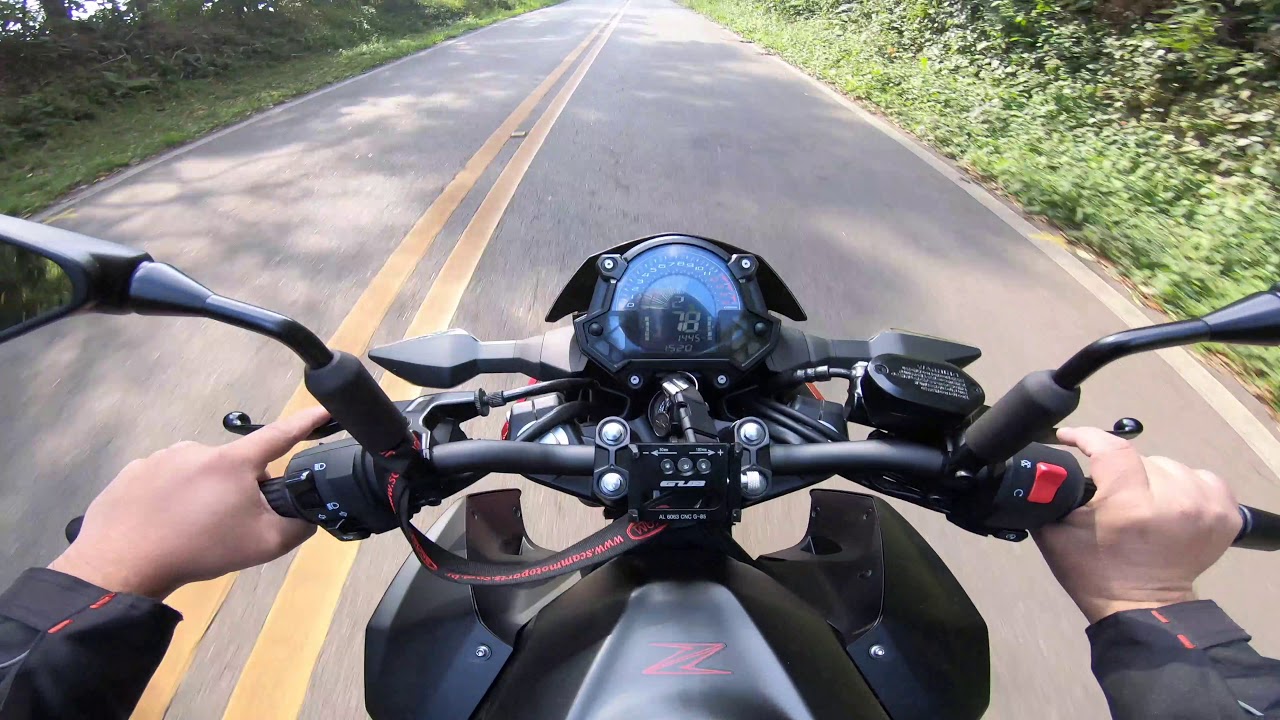 Subida do Pico do Jaraguá -Kawasaki - Z400 4K