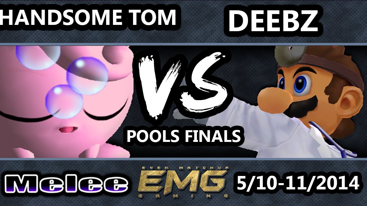 GOML - Handsome Tom (Jigglypuff) Vs. Deebz (Doctor Mario) SSBM Pools Losers Finals - Melee