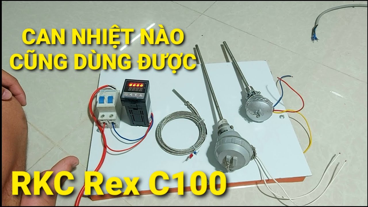 Vào hàm SL1 để chọn can nhiệt cho  RKC REX - C100
