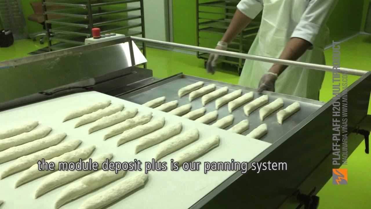VIÑAS Multiproduct Bakery Machine Plaff-Plaff H20 - Linea de panadería multiproducto