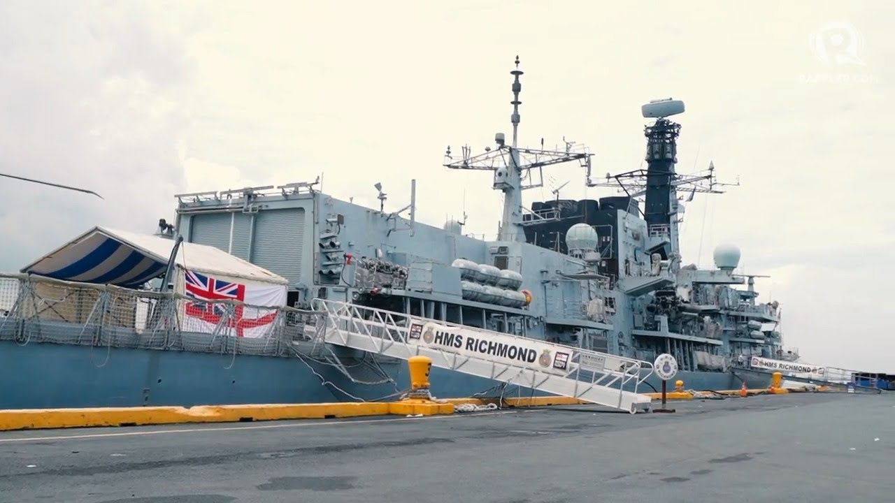 Британский противолодочный фрегат HMS Richmond посетил Манилу