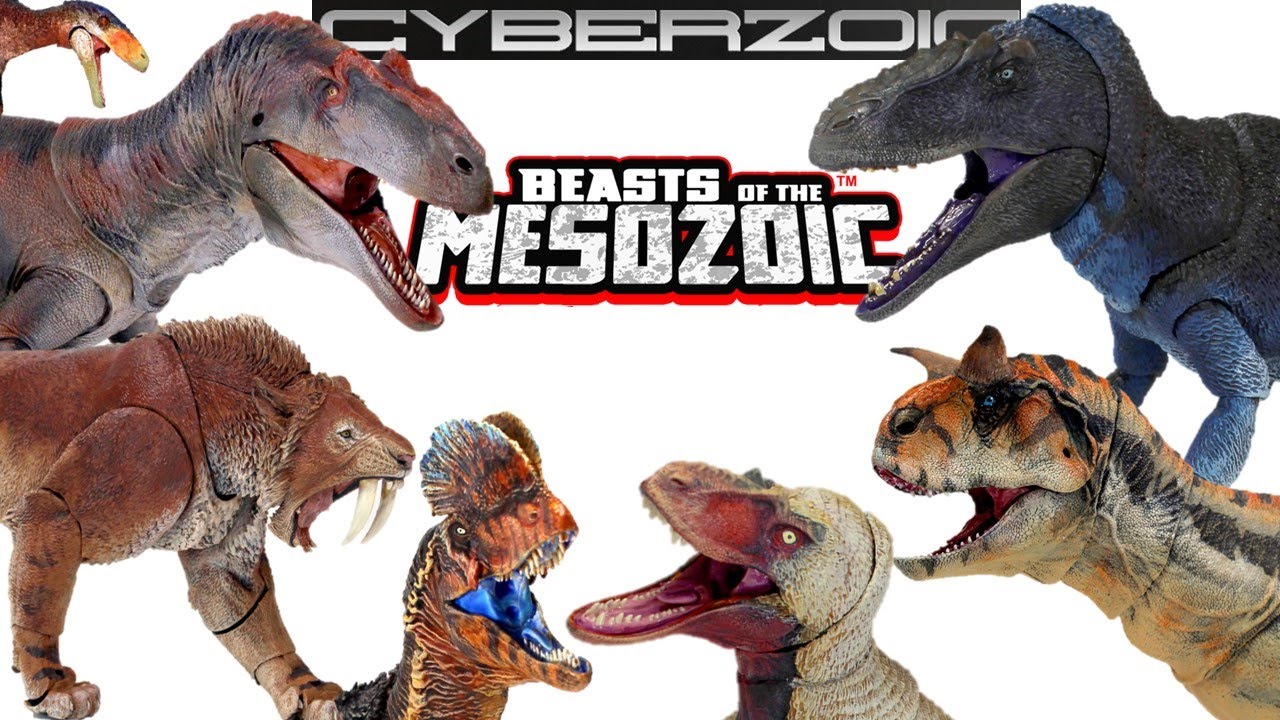 new beasts of the mesozoic cyberzoic dinosaur models