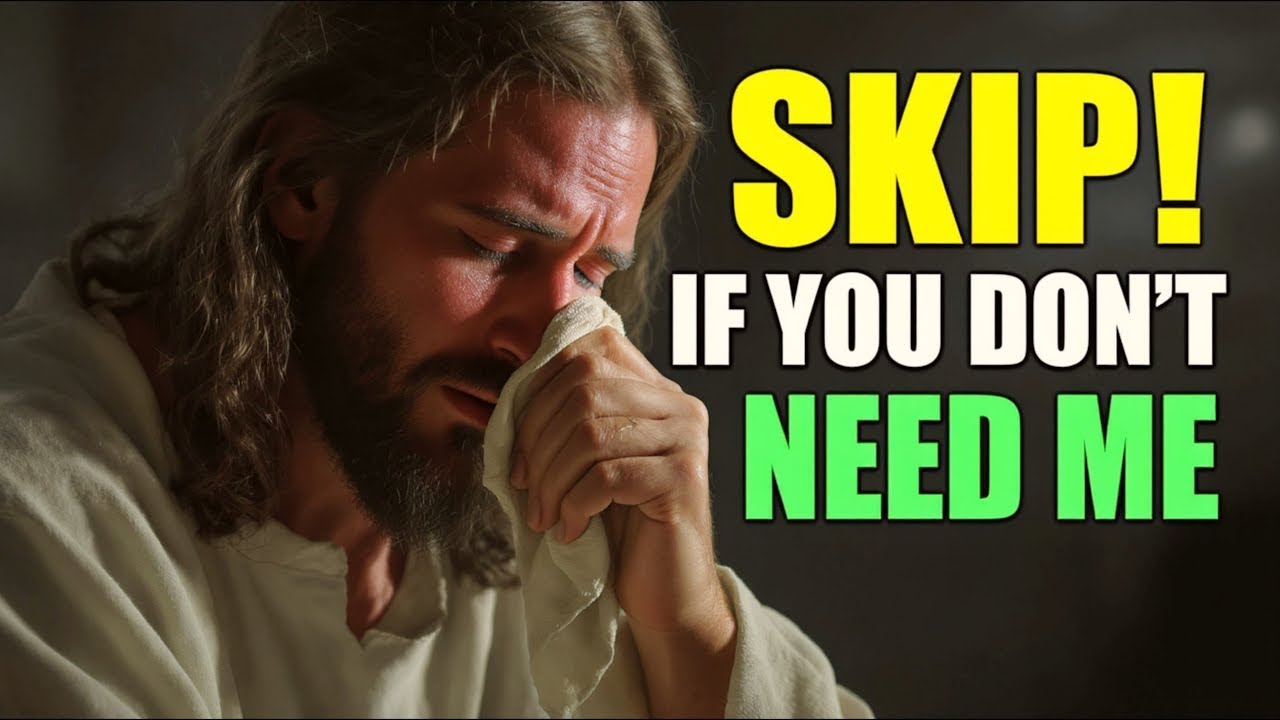 ✝️God Says: 💯Are You Too Busy for Jesus?😭🙏 | God's message for you today | Jesus Affirmation
