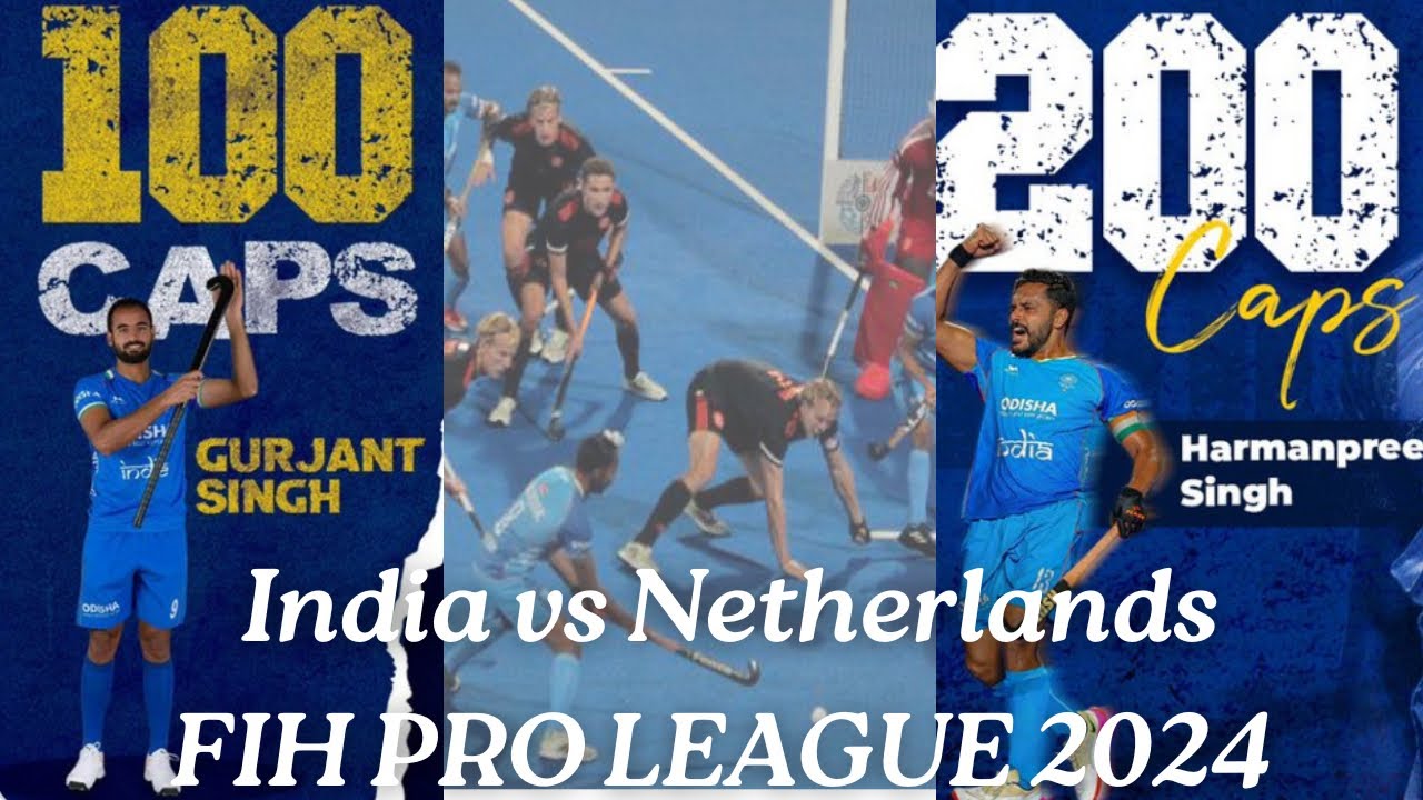 India 🇮🇳 vs Netherlands | FIH PRO LEAGUE 2024 | A Nail-biting Finish