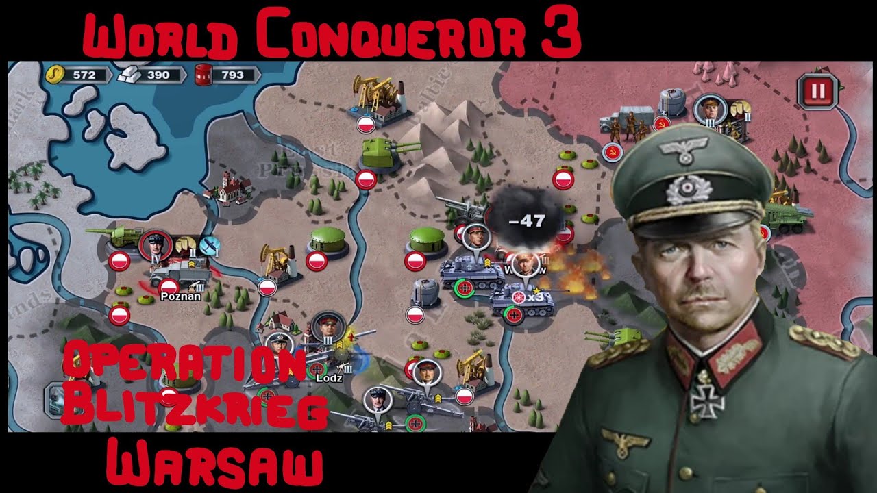 OPERATION BLITZKRIEG: WARSAW - World Conqueror 3