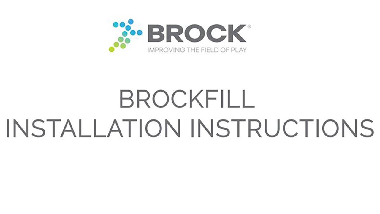 BrockFILL Installation Instructions