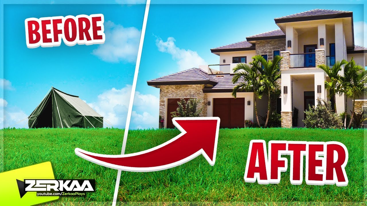 TURNING A CAMPING HOUSE INTO A LUXURY HOME! (House Flipper #4)