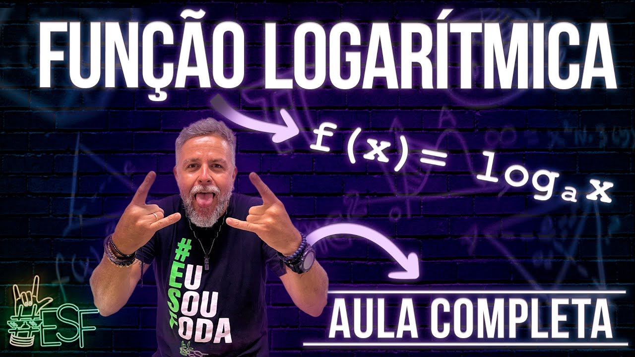 Função Logarítmica - Aula de Matemática com Prof. Heraldo