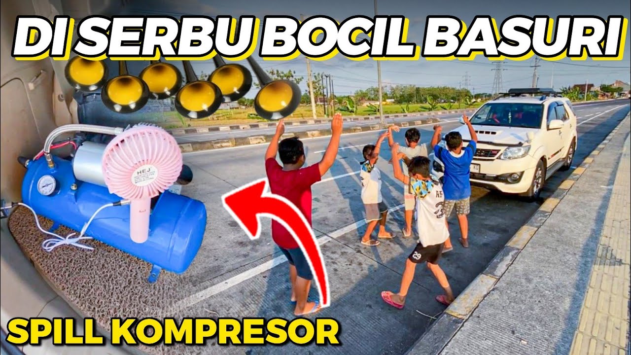 SPILL KOMPRESOR YANG DI PAKE DI MOBIL!! MALAH DI SERBU PARA BOCIL