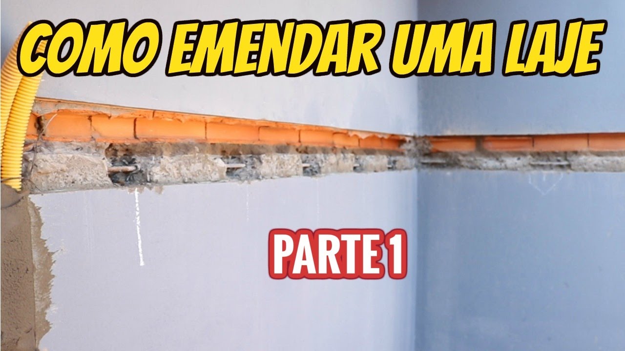 COMO EMENDAR UMA LAJE PARTE 1