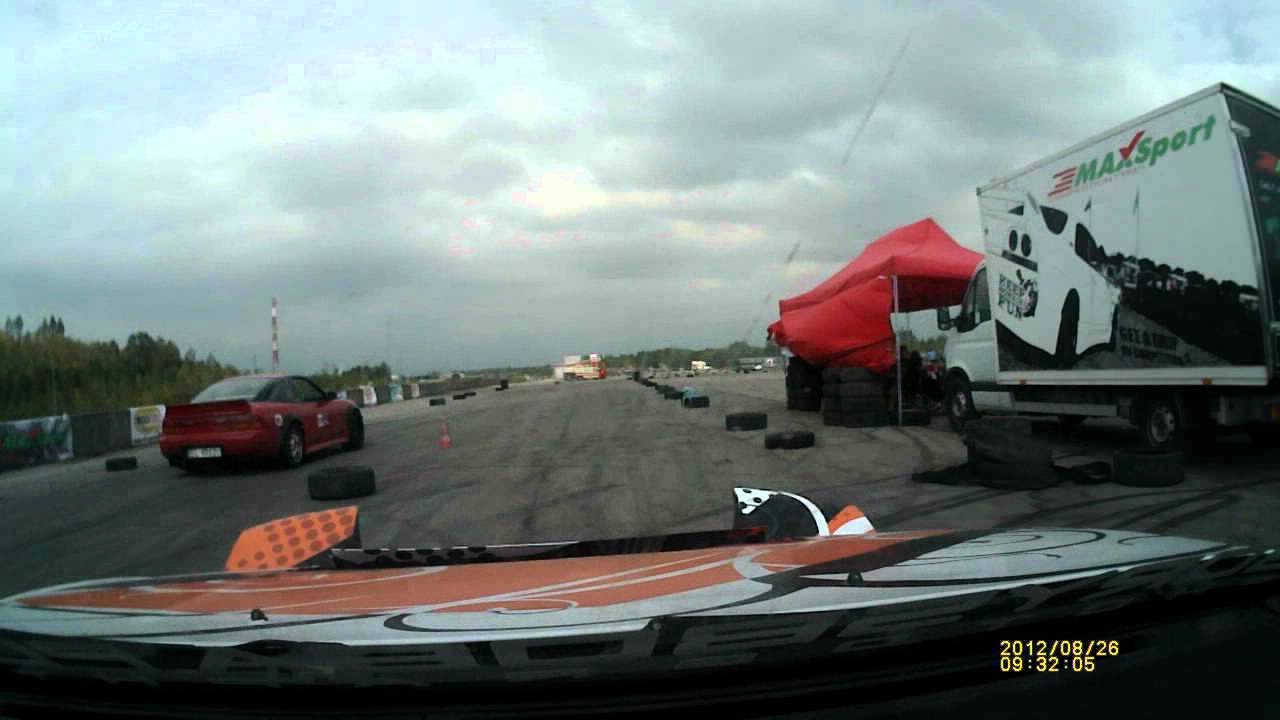 Adam Jugowski D1 Krk drift team Trening Grzyb&oacute;w 2012