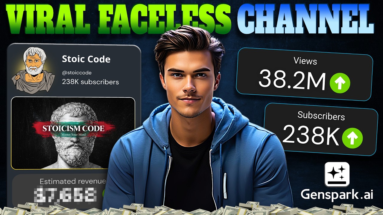 How I Build Faceless YouTube Channels Using Just ONE AI Tool (Genspark AI)