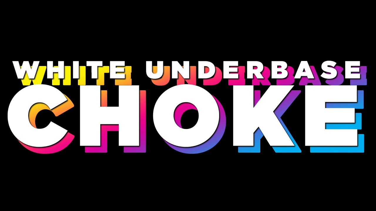 Освоение технологии White Underbase Choke: основные советы для безупречной печати DTF