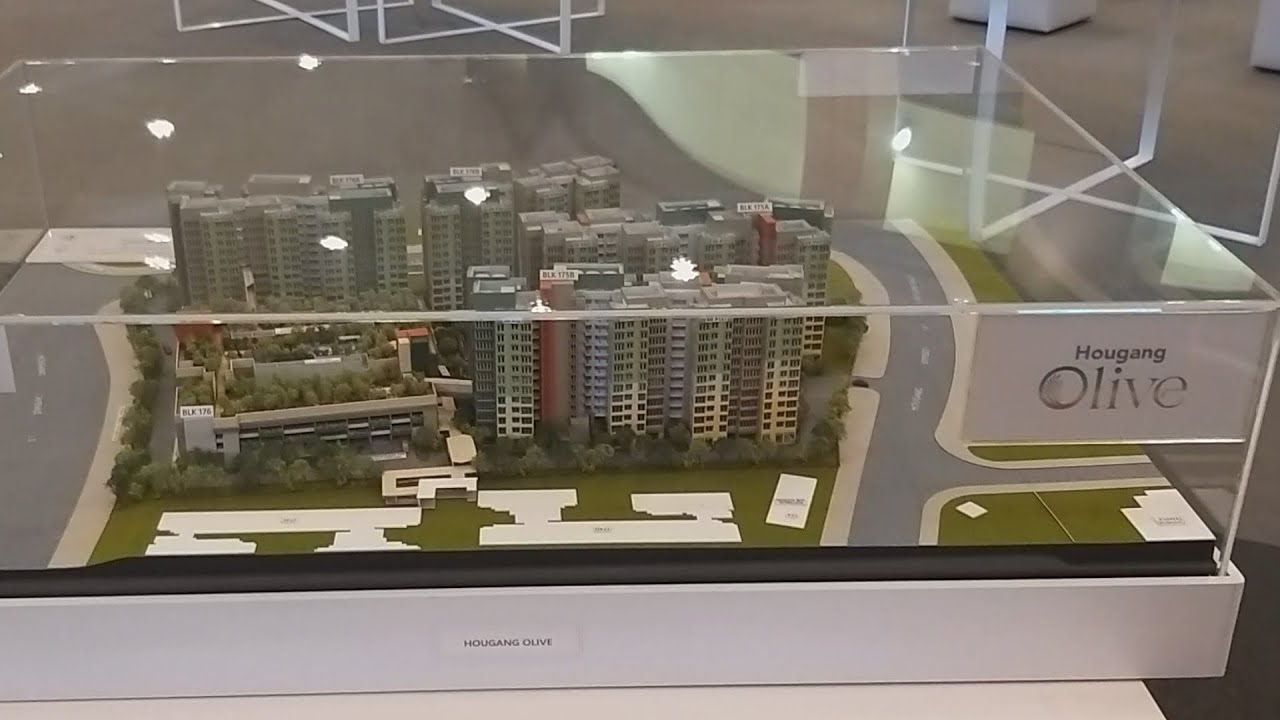 Hougang Olive November 2021 BTO 3D Model