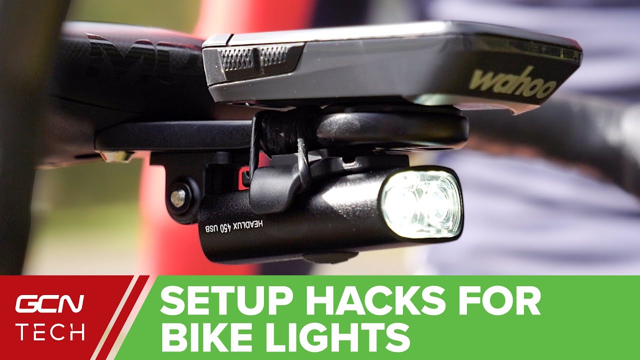Bike Light Set Up Hacks | How To Mount Bicycle Lights