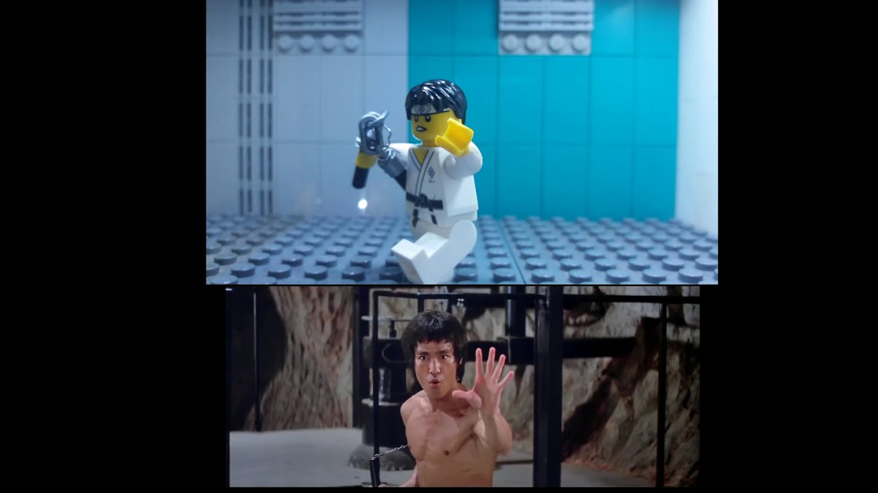 ENTER THE NUNCHUCKS - LEGO Side By Side