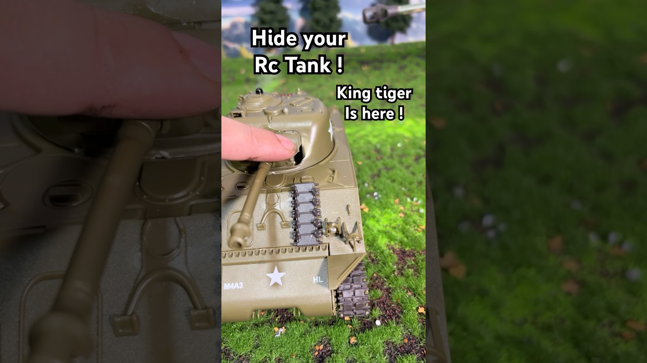 Hide your Rc Tanks  #trending  #shorts #foryou #tank