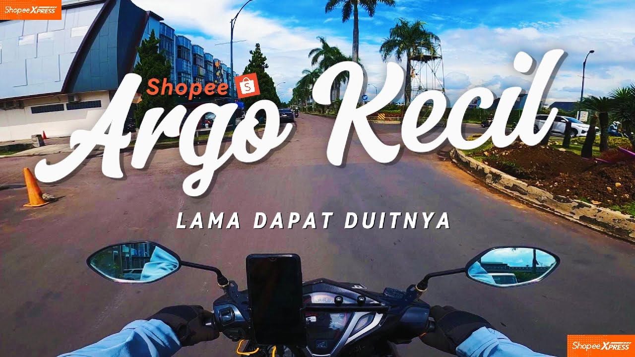 Argo Kecil Lama Dapet Duitnya Tapi Point Cepet Nambah | Motovlog Driver Shopee Bandung