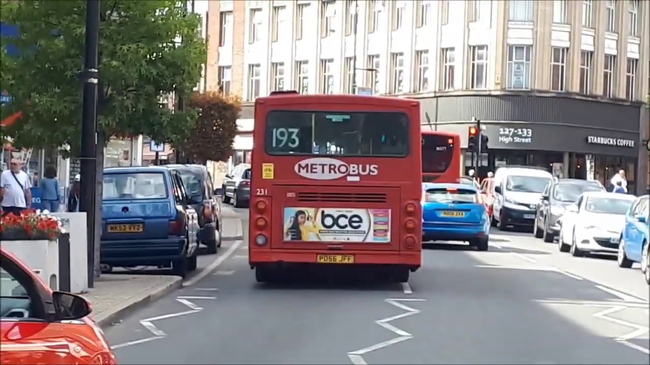 **Christmas Special** Journey on 231 (PO56JFF) on route 193 | London Buses