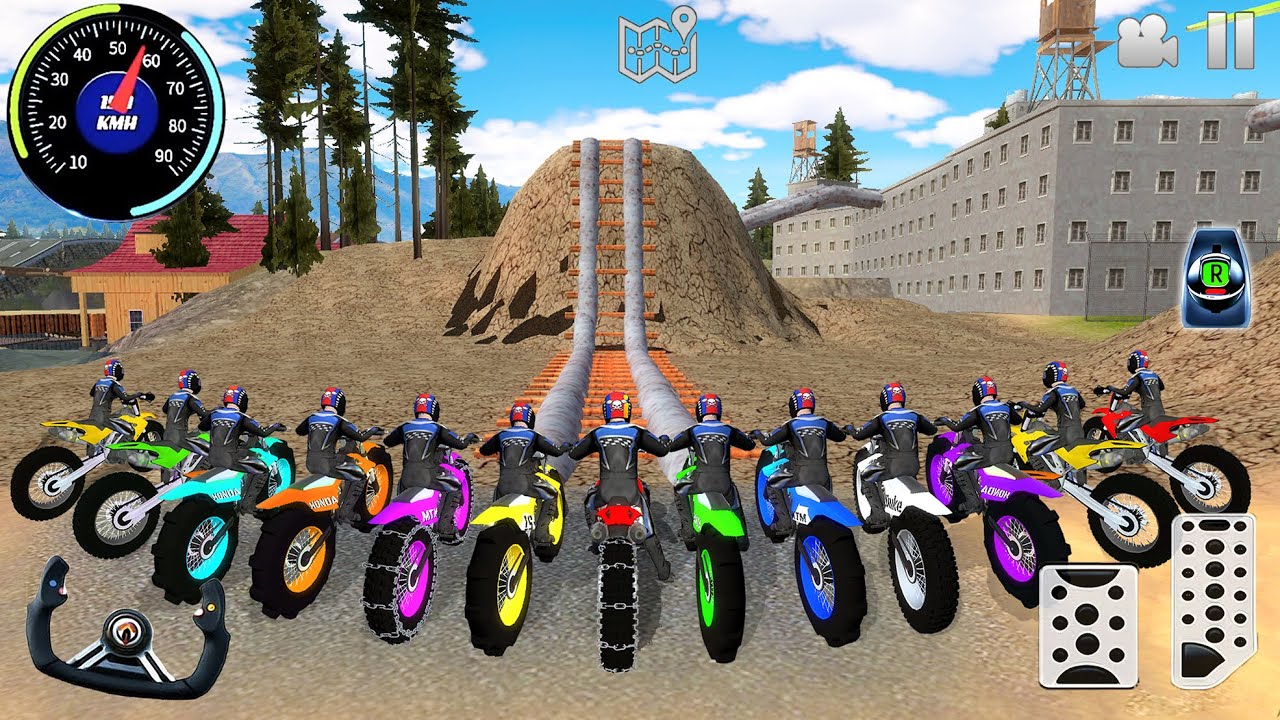 Extreme Motocross Dirt Bike Off-Road - Racing Stunts Driving Simulator 2026 - Android GamePlay #1