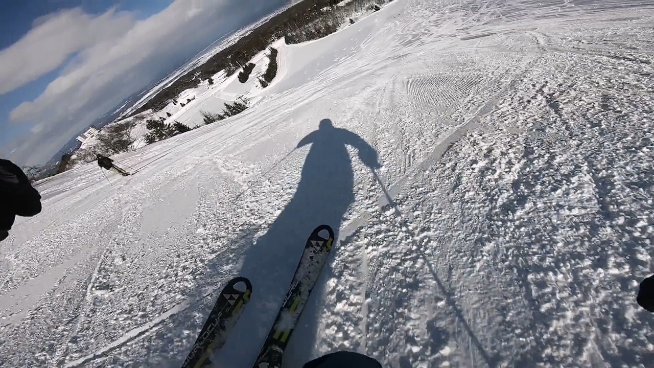 スキー滑走記録　2026年2月13日　 GoPro　リンクステーションヒルズ雲谷