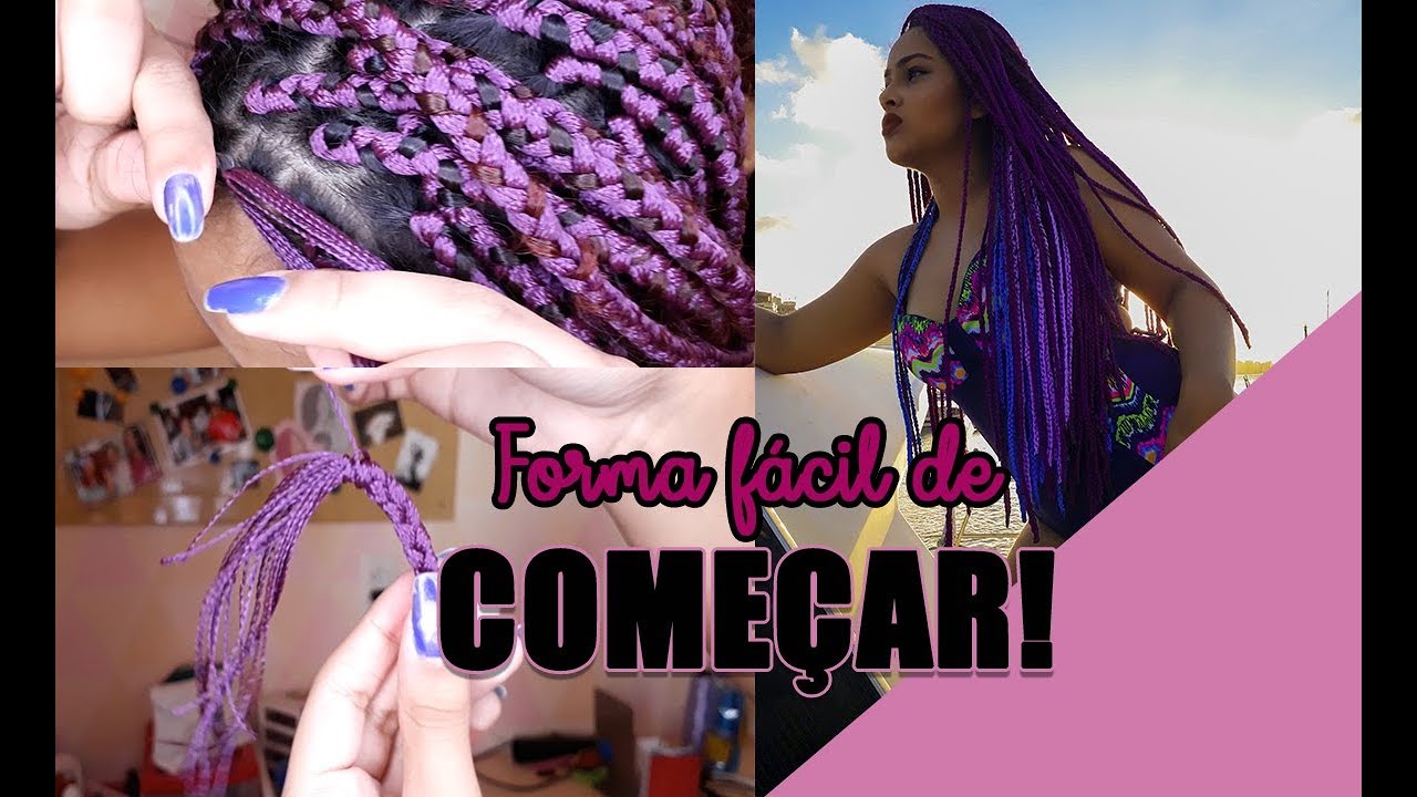 Como começar a Box Braid / Tutorial #1