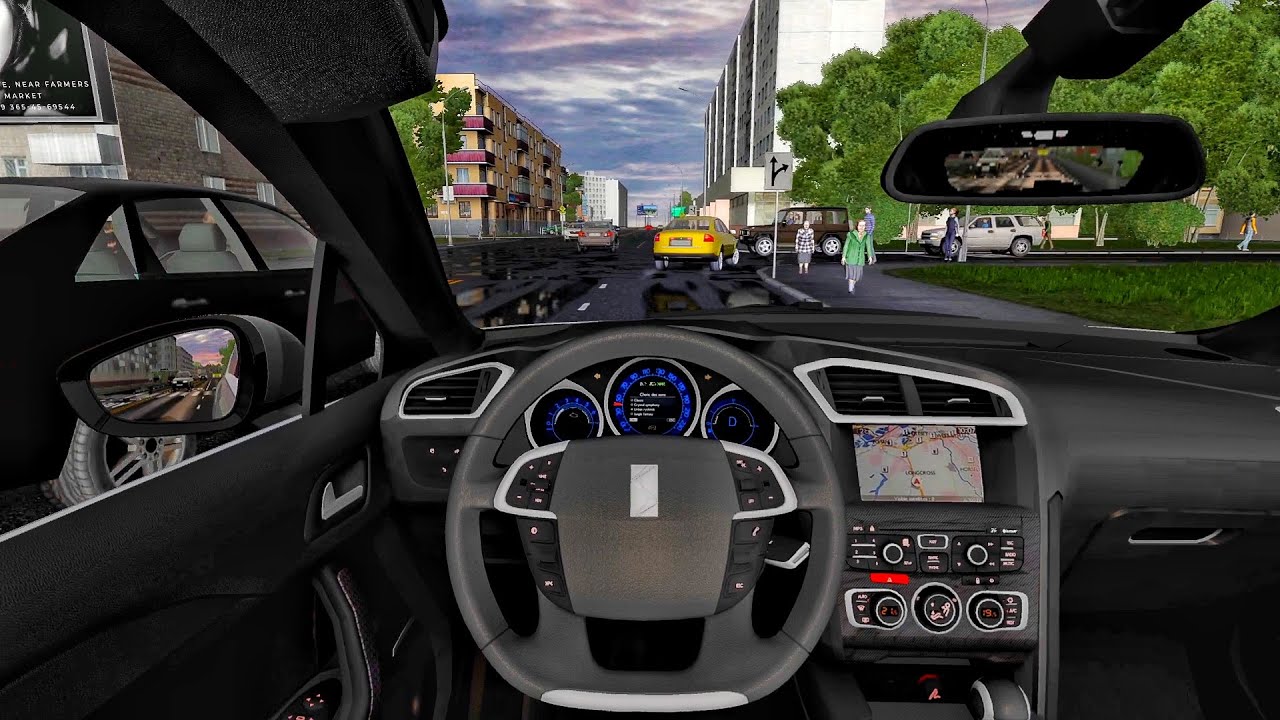 2012 Citroen DS4 – City Car Driving [Steering Wheel Gameplay]