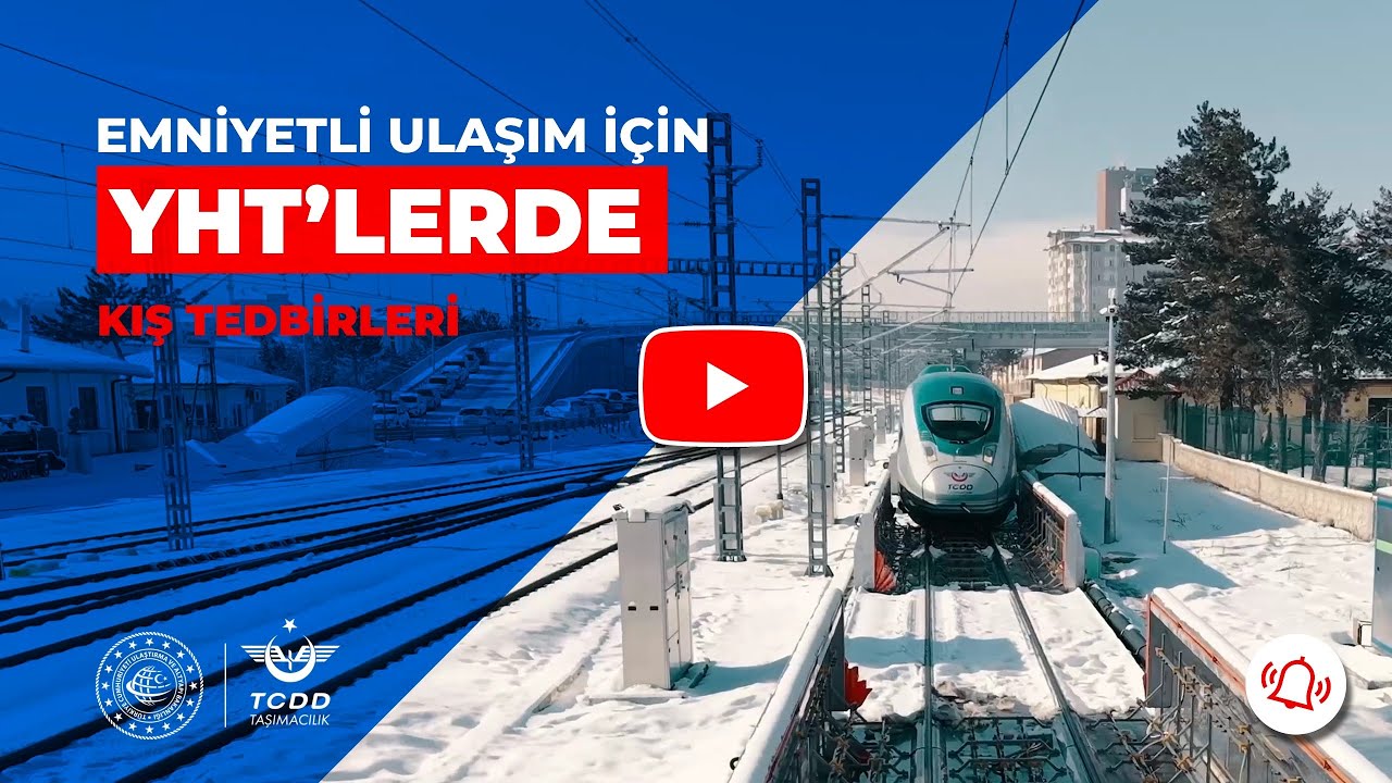 Emniyetli Ulaşım İçin YHT’lerde Kış Tedbirleri🚄