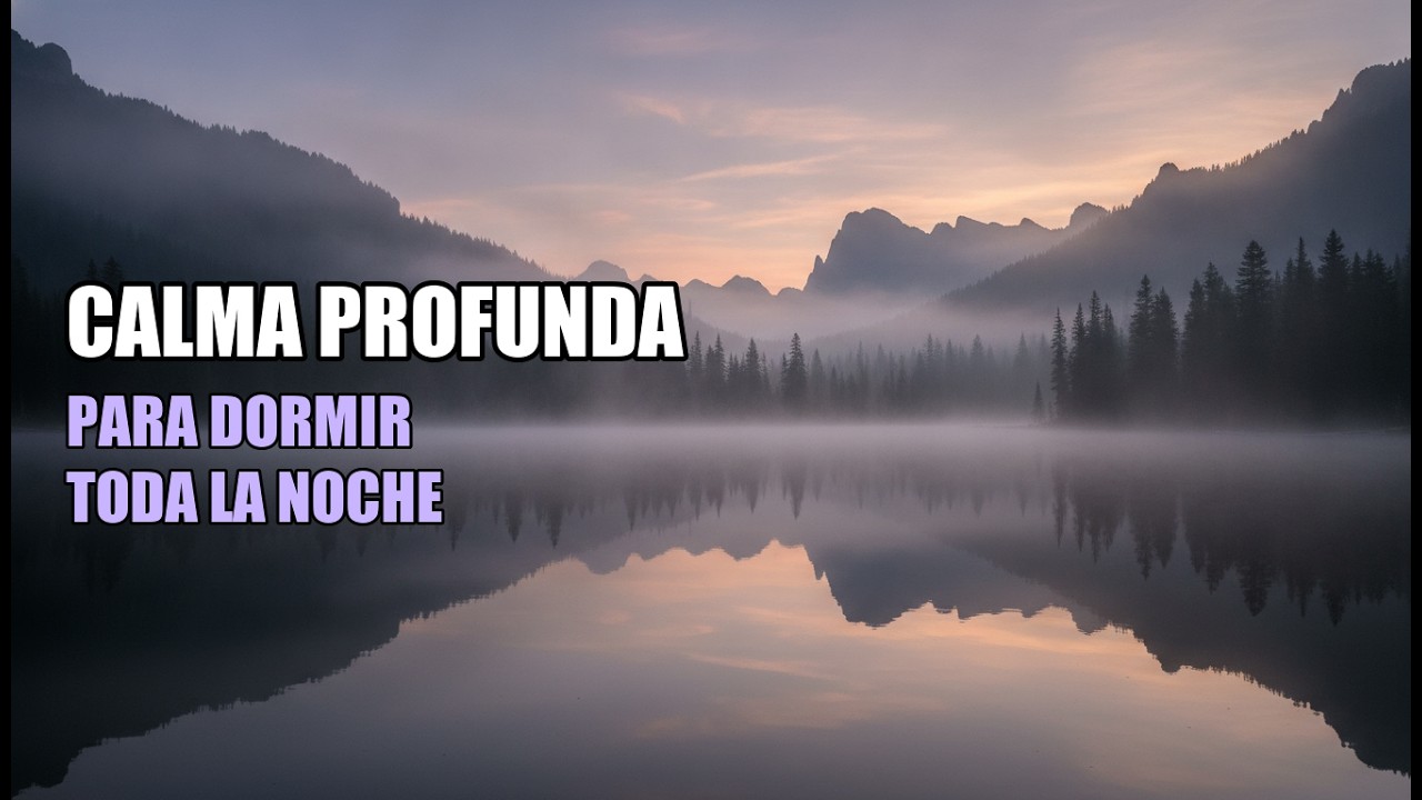 M&uacute;sica de Relajaci&oacute;n 🌙 Calma Profunda para Dormir Toda la Noche