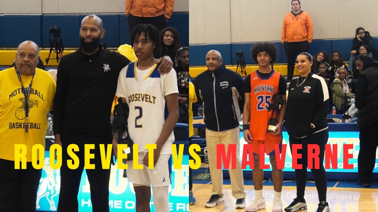 ROOSEVELT VS MALVERNE NYC/LONG ISLAND BASKETBALL 