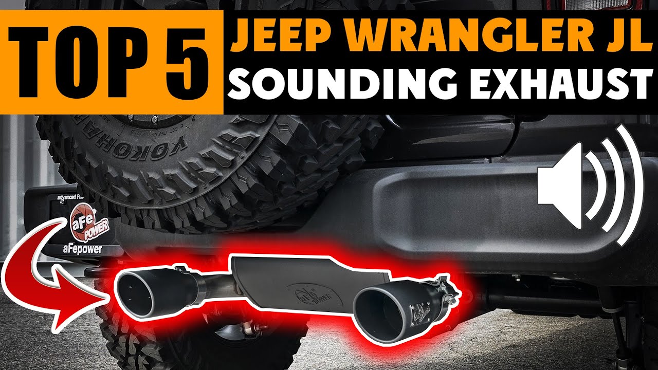 🥇TOP 5: Best Exhaust for Jeep Wrangler JL