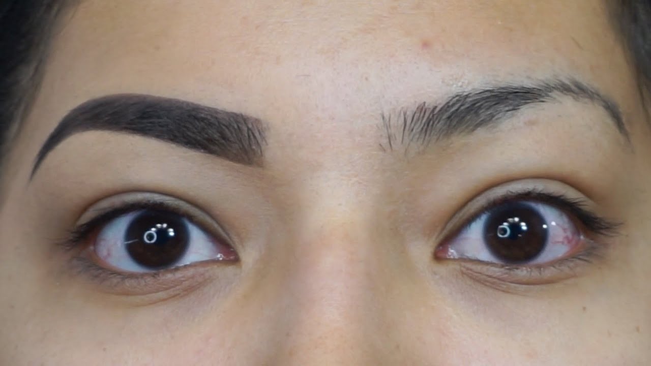 Eyebrow Tutorial Using NEW LAGIRLCOSMETICS DARK & DEFINED BROW KIT