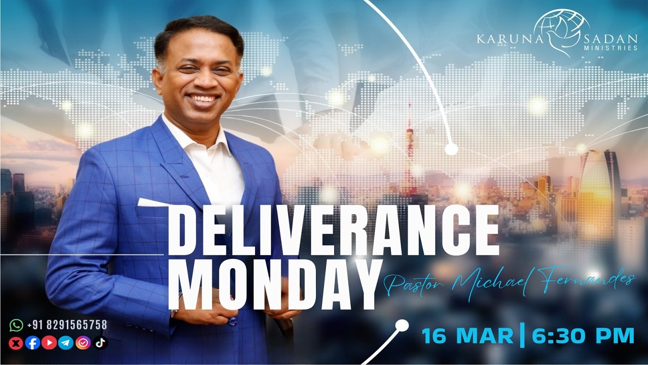 20260316 | KSM | Deliverance Monday | [ LIVE 🔴 ] | Pastor Michael Fernandes