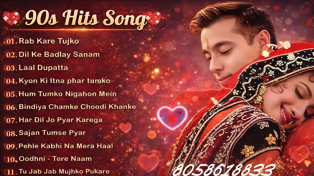 90’S Old Hindi Songs💘 90s Love Song💘 Udit Narayan, Alka Yagnik, Kumar Sanu 🥰 Hindi Jukebox Songs