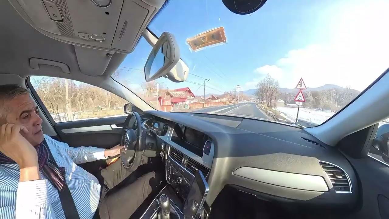 AUDI A4 LA DRUM CU POVESTI CUM AM LUAT PERMIS