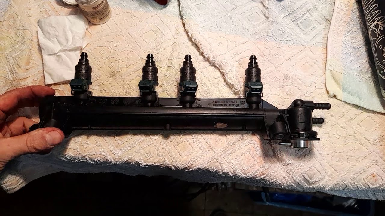 Injector tisztítás  Skoda Octavia 1.4  (Fuel injector cleaning)