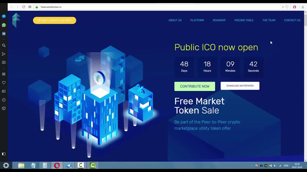 Free Market Token #ICO