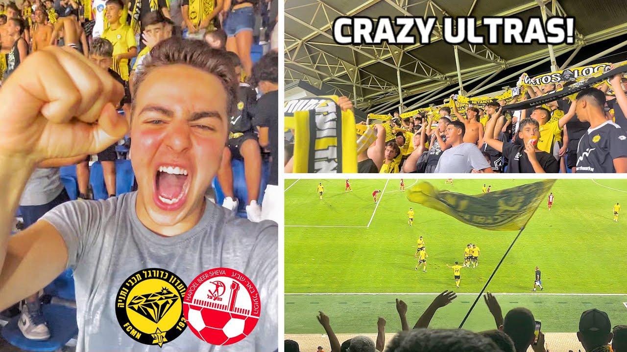 MACCABI NETANYA 4-1 HAPOEL BE’ER SHEVA - CRAZY ATMOSPHERE & ULTRAS!
