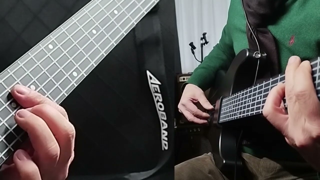 Genesis - Watcher of the Skies Intro - Cover Aeroband MIDI Guitar as Mellotron