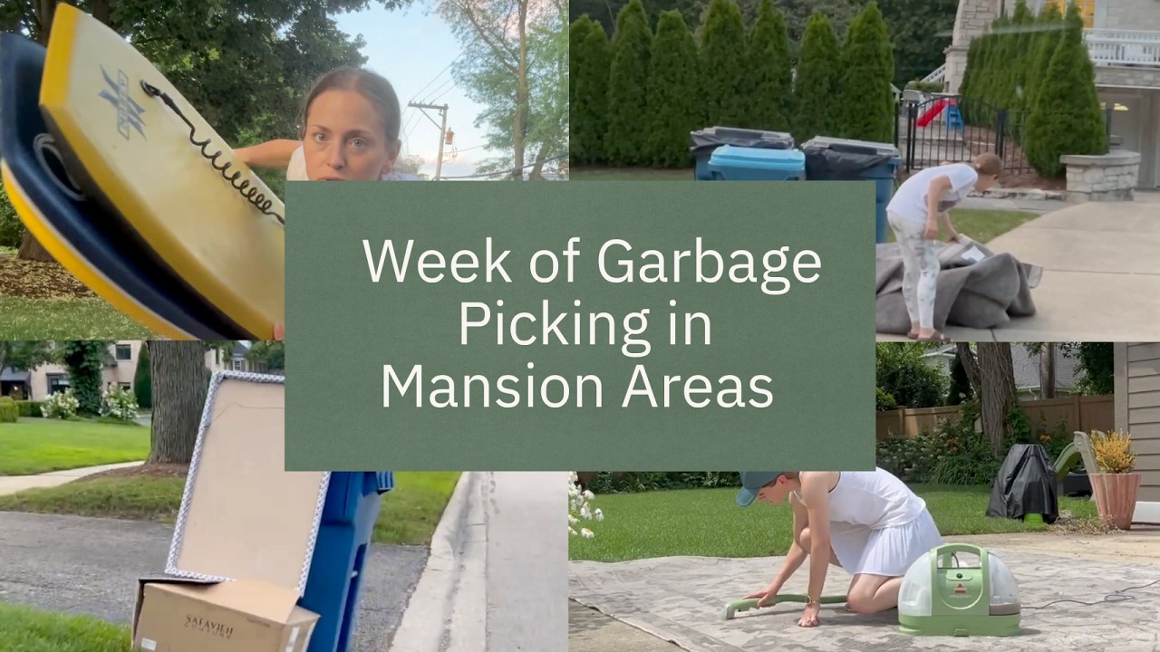 VLOG: GARBAGE PICKING IN A RICH NEIGHBORHOOD | EPISODE 3